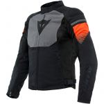 Dainese Casacos Air Fast Tex Black Grey Fluo-red 48