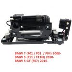 Compressor Suspensão c/ Módulo de Válvulas - BMW F01/F02/F04/F07/F10/F11 - ASK-BW013-CP3