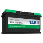 TAB Bateria Agm Stop & Go P/ Automóvel 12v 95ah (353 X 175 X 190mm) AG95