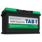 TAB Bateria Agm Stop & Go P/ Automóvel 12v 80ah (315 X 175 X 190mm) AG80