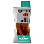 Motorex Óleo e Spray Top Speed 4T 15W-50 MA2 1L