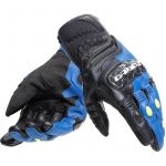 Dainese Luvas Carbon 4 Short Racing-blue / Black / Fluo-yellow L - 1815958-78G-L