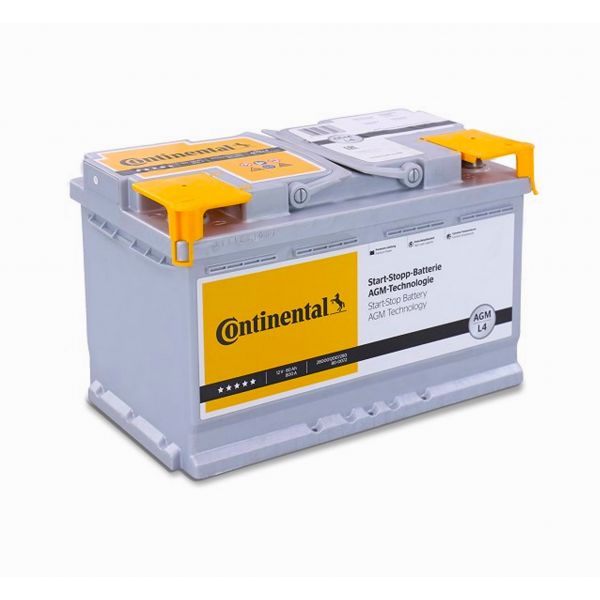Continental 2800012007280 Start-Stop Batterie 12V 80Ah 800A B13 AGM-Batterie
