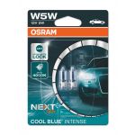 Osram Par de Lâmpadas Cool Blue Intense W5W Duobox - 2825CBN-02B