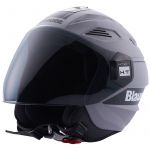 BLAUER Capacete Brat Grey Black XL - CBBRAT11806