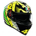 AGV Capacete K-3 SV Pinlock MaxVision Rossi Tribe 46 XS - 0301A0MY-010-XS
