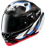 X-lite Capacete X-803 Rs Ultra Carbon Motormaster Black White Red Blue S