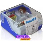 Philips H4 + auxiliares Caixa Emergência/ Sobressalentes