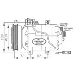 NRF - 32030 - Compressor, ar condicionado - 8718042015020