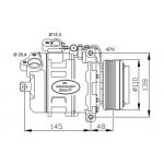 NRF - 32465 - Compressor, ar condicionado - 8718042073839