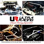 Untrar Ford Fiesta 14+ Ultraracing 2-POINT Front Upper Strut Bar - URTW2-2876