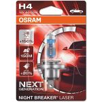 Osram Lâmpada Halogénio H4 12V60/55W Night Breaker Laser Blister1Un - OSRAM-64193NL-01B