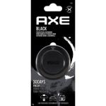 Axe Ambientador 3D para Carro Disco Perfumado Con Fragancia Black, Ideal para Colgar Del Espejo Retrovisor. AX71002