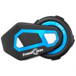 Interfone para moto FreedConn T-MAX Pro Sem fio Bluetooth azul