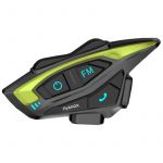 Intercomunicador para Motocicleta Hysnox Shark 08 Bluetooth 8 dispositivos verde