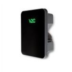 V2Charge Carregador Carro Wallbox Mono 7,4kw V2C WiFi com Proteções