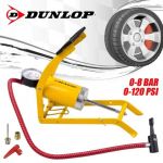 Dunlop Bomba "Encher" Manual de Pé c/ Manómetro + Adaptadores