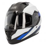 130R Capacete Katsura V2 Rocker Matt Black / White / Blue XL