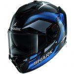 SHARK Capacete Spartan GT Pro Carbon Ritmo Carbon / Blue / Chrom XL
