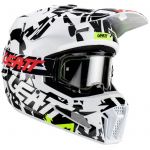 LEATT Capacete Kit Moto 3.5 Zebra XL