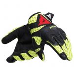Dainese Luvas VR46 Talent Black / Fluo-yellow / Fluo-red S