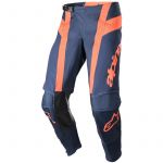 Alpinestars Calças Techstar Arch Night Navy / Hot Orange 32
