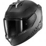 Shark Capacete Skwal i3 Blank Sp Mat Anthracite / Black / Silver S