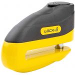 Lock-o Anti Roubos Disk Lock Black / Yellow Fluo