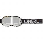 O'neal Óculos B-10 Attack Black / White Silver Mirror