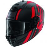Shark Capacete Spartan Rs Carbon Shawn Mat Carbon / Red / Anthracite XL