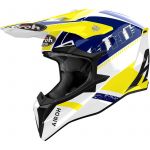 Airoh Capacete Wraaap Feel Yellow / Blue L