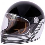 By City Capacete Roadster Ii Line Black / White S