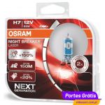 Osram H7 Night Breaker Laser +150% 2 Lâmpadas - 64210NL - 02