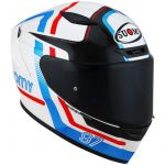 Suomy Capacete Track-1 Ninety Seven White / Red S