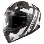 LS2 Capacete FF811 Vector Ii Carbon Strong White S