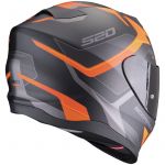 Scorpion Capacete Exo-520 Evo Air Elan Matt Black / Orange 3XL