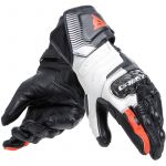 Dainese Luvas Carbon 4 Long Lady Black / White / Fluo-red L
