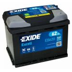 Exide Bateria Excell 62ah 540en B13 +d. Eb620