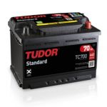 Tudor Bateria Standard 70ah 640en L3+d. Tc700