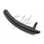 Gtd Car Parts Puxador Frontal Direito Preto Pele Bmw Série 5 Lci E60 E61 2008-2010