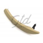 Gtd Car Parts Puxador Traseiro Direito Bege Pele Bmw Série 5 Lci E60 E61 2008-2010