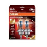 Osram Kit 2 Lâmpadas H4 12V 60/55W Night Beaker® 220 Hb 12 - 64193NB220-2HB