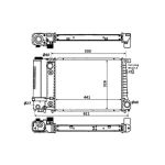 NRF 51356 Radiador Arrefecimento Do Motor 8718042032089