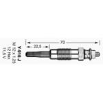 NGK - 5906 - Vela de incandescência - 0087295159064