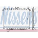 NISSENS - 62069A - Radiador, arrefecimento do motor - 5707286199798