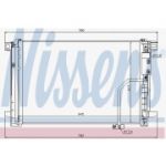 NISSENS - 940035 - Condensador, ar condicionado - 5707286251908