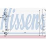 NISSENS - 639981 - Radiador, arrefecimento do motor - 5707286215771