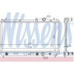 NISSENS - 609941 - Radiador, arrefecimento do motor - 5707286194960