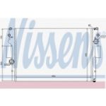 NISSENS - 61981 - Radiador, arrefecimento do motor - 5707286199248