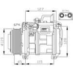 NRF - 32453G - Compressor, ar condicionado - 8718042134783